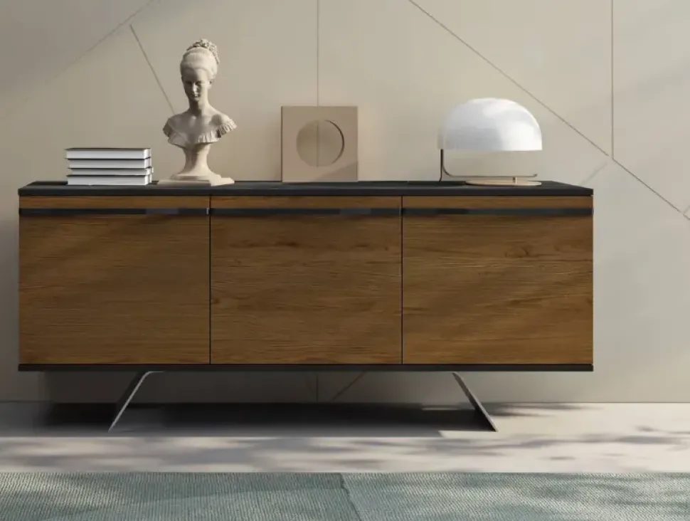 Madia di Mirandola nicola e cristano in laccato lucido Anthia a prezzo scontato