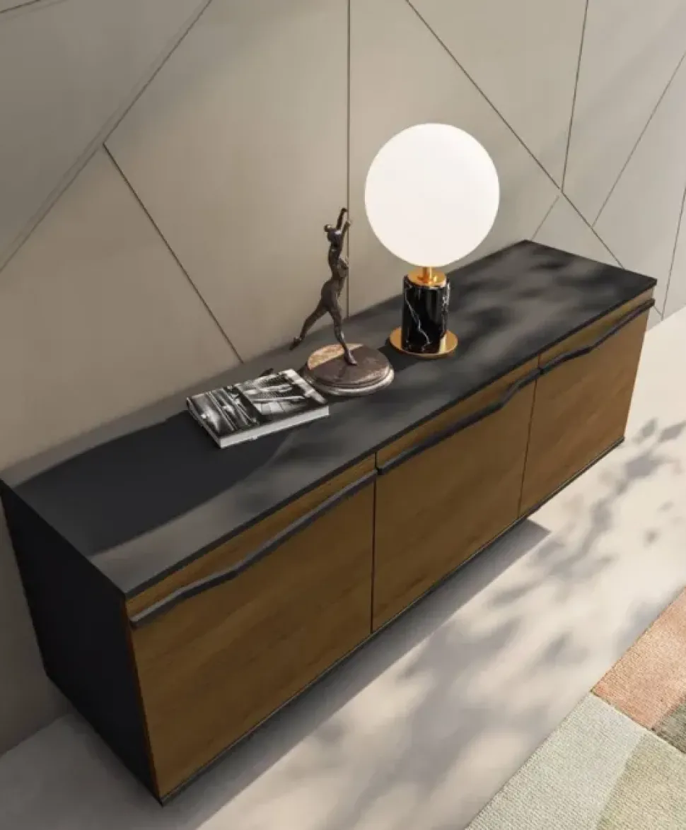 Madia di Mirandola nicola e cristano in laccato lucido Anthia a prezzo scontato