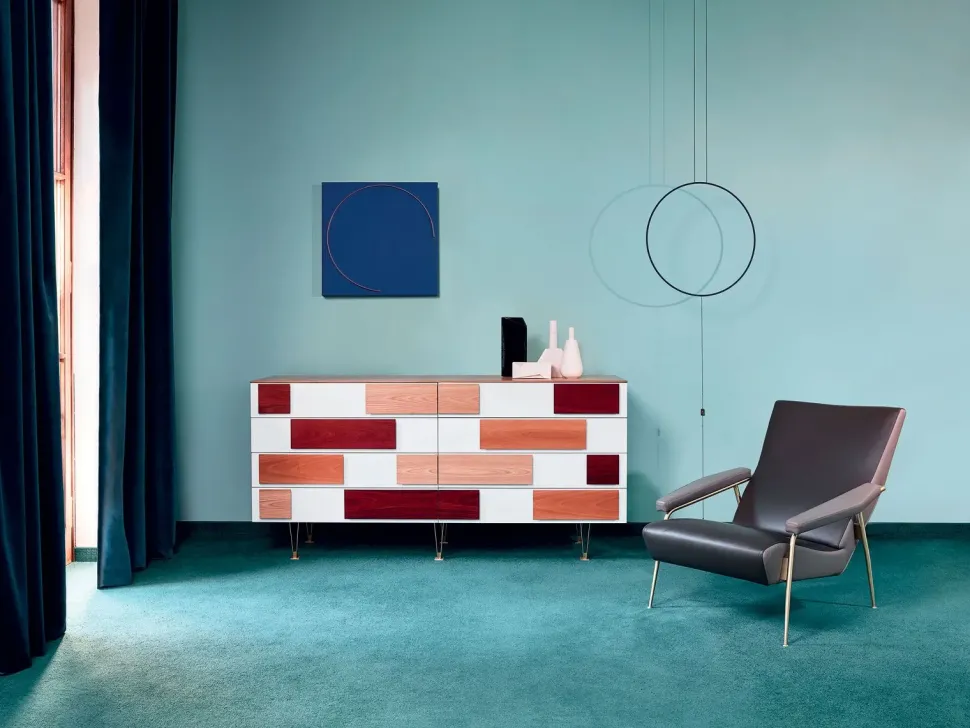 Madia di Molteni & c in legno D.655.2 a prezzo riservato