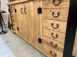 Madia di Nature design in legno Credenza officina a prezzo scontato