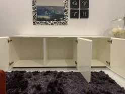 Madia di Olivieri in laccato opaco Cube in Offerta Outlet