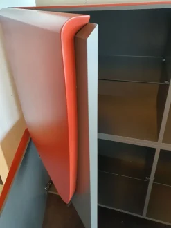 Madia di Ozzio in laccato opaco Trilogy a prezzo Outlet