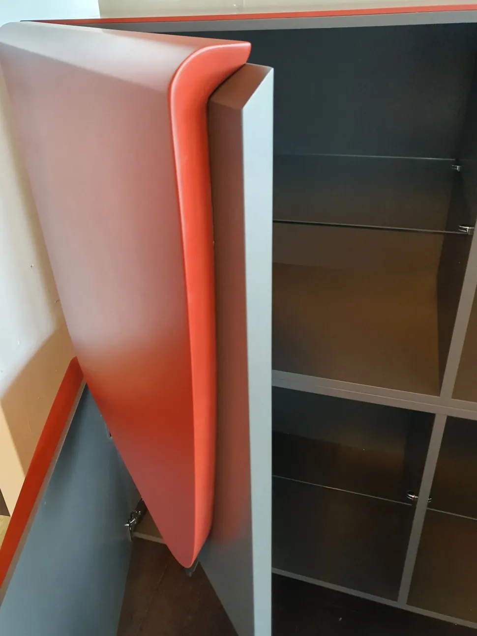 Madia di Ozzio in laccato opaco Trilogy a prezzo Outlet