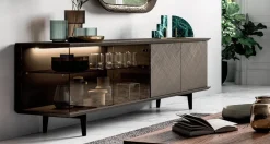 Madia di Ozzio in vetro Brera vetro  a prezzo riservato