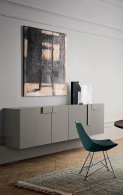 Madia di Pianca in laccato opaco Ginevra in Offerta Outlet