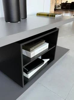 Madia di Poliform in laccato opaco Madia bristol a prezzo Outlet