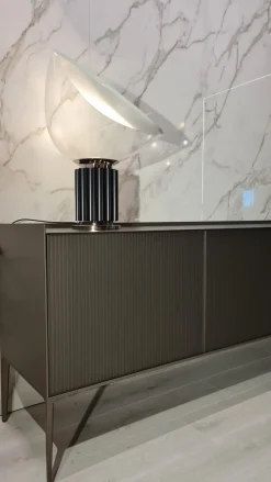 Madia di Rimadesio in vetro Self in Offerta Outlet