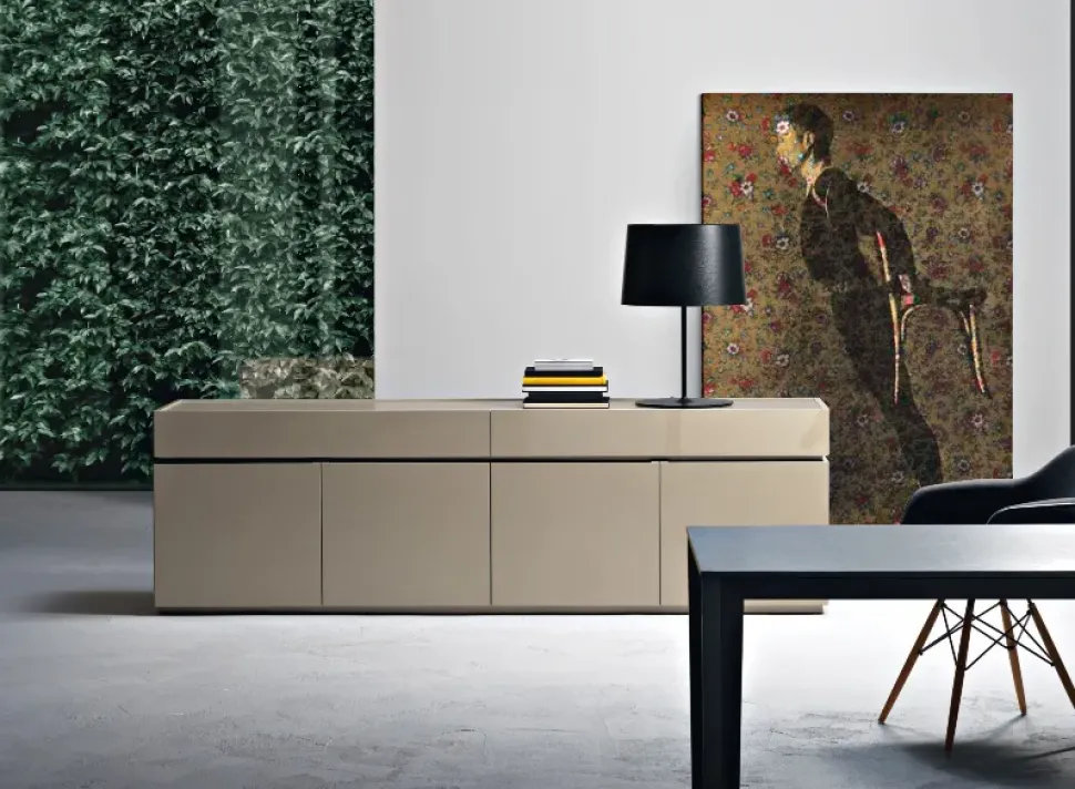 Madia di Sangiacomo in laccato opaco Cidori in Offerta Outlet