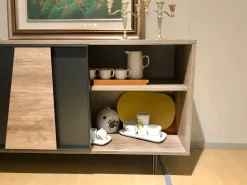 Madia di Target point in laminato materico Modus a prezzo scontato