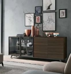 Madia di Tomasella in legno Metropolis in Offerta Outlet