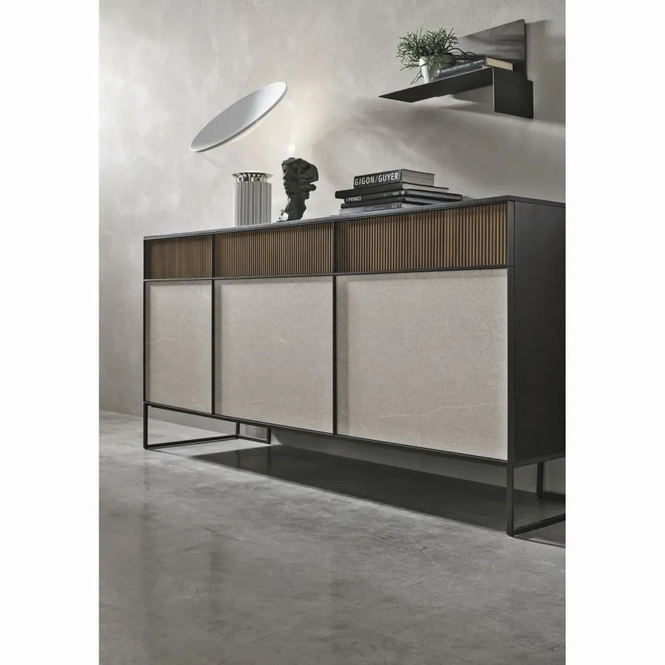 Madia di Tomasella in melamminico Vinci a04 a prezzo scontato