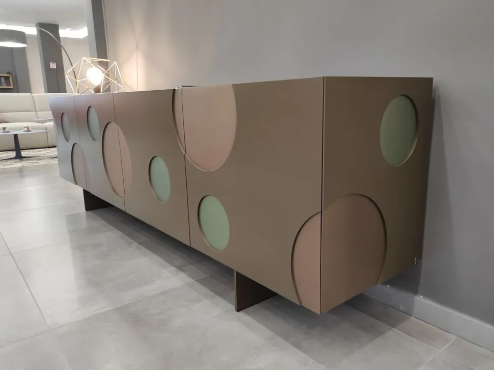 Madia di Tonin casa in laccato opaco Matisse in Offerta Outlet