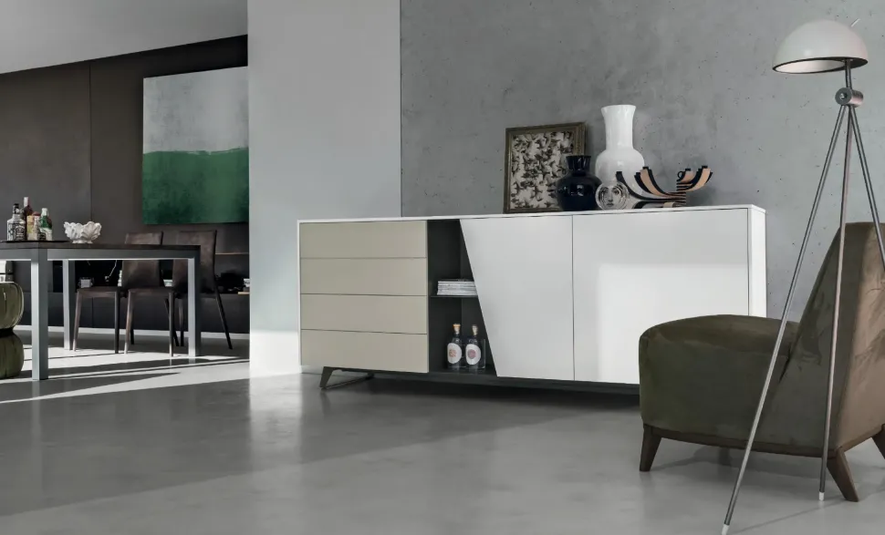 Madia Diagonal a in stile moderno di Tomasella in Offerta Outlet