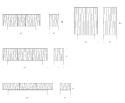 Madia Drops in stile moderno di Tonin casa in Offerta Outlet