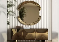 Madia Eden con ante a specchio in stile moderno di Bontempi in Offerta Outlet