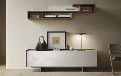 Madia Horizon in stile moderno di Mobilgam in Offerta Outlet