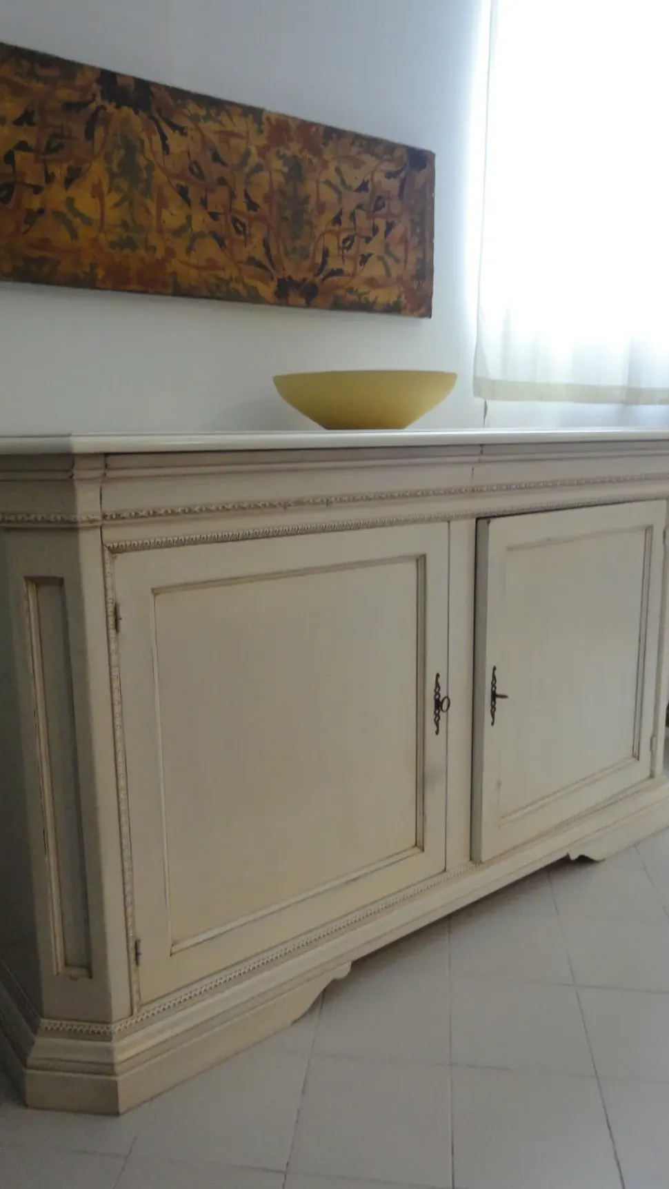 Madia in legno patinato scontata del -50%