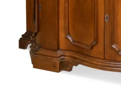 Madia in legno stile classico Sagomata Artigianale