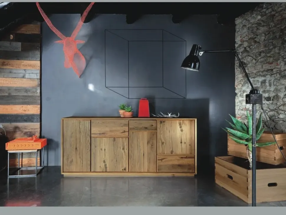 Madia in legno stile moderno Nook Alta corte