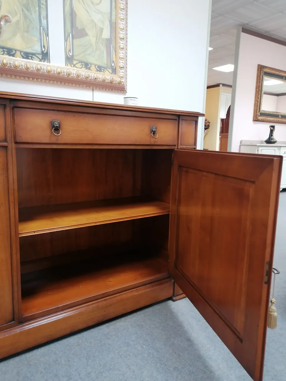 Madia in stile classico Borgogna di Pregno mobili a prezzo scontato