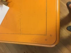 Madia in stile classico Credenzina bassa i quadrifogli di Artigianale in Offerta Outlet