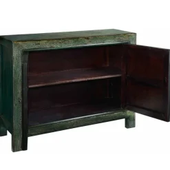 Madia in stile classico Mobile credenza 2 ante in olmo china fino '800 xianw di Outlet etnico a prezzo Outlet