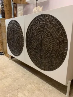 Madia in stile design Credenza 4a soleil di Outlet etnico a prezzo Outlet