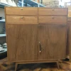 Madia in stile design Credenza alta vintage teak  di Outlet etnico in Offerta Outlet