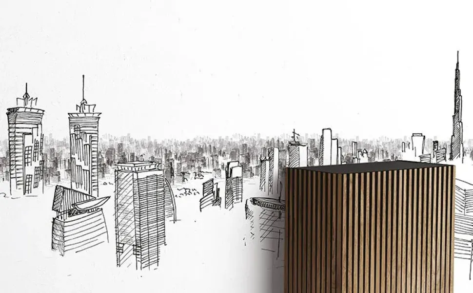 Madia in stile design Dorotea di Minotti italia in offerta