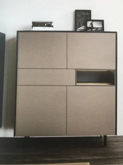 Madia in stile design Fimar in laccato opaco Offerta Outlet