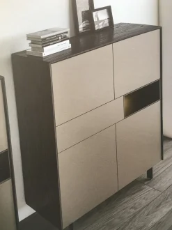 Madia in stile design Fimar in laccato opaco Offerta Outlet