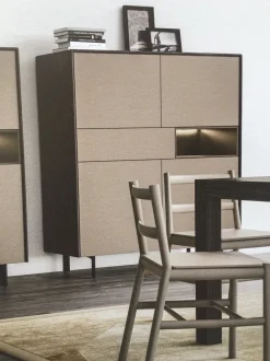 Madia in stile design Fimar in laccato opaco Offerta Outlet