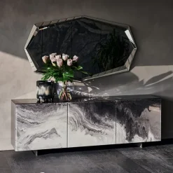 Madia in stile design Focus crystaart di Cattelan italia in offerta