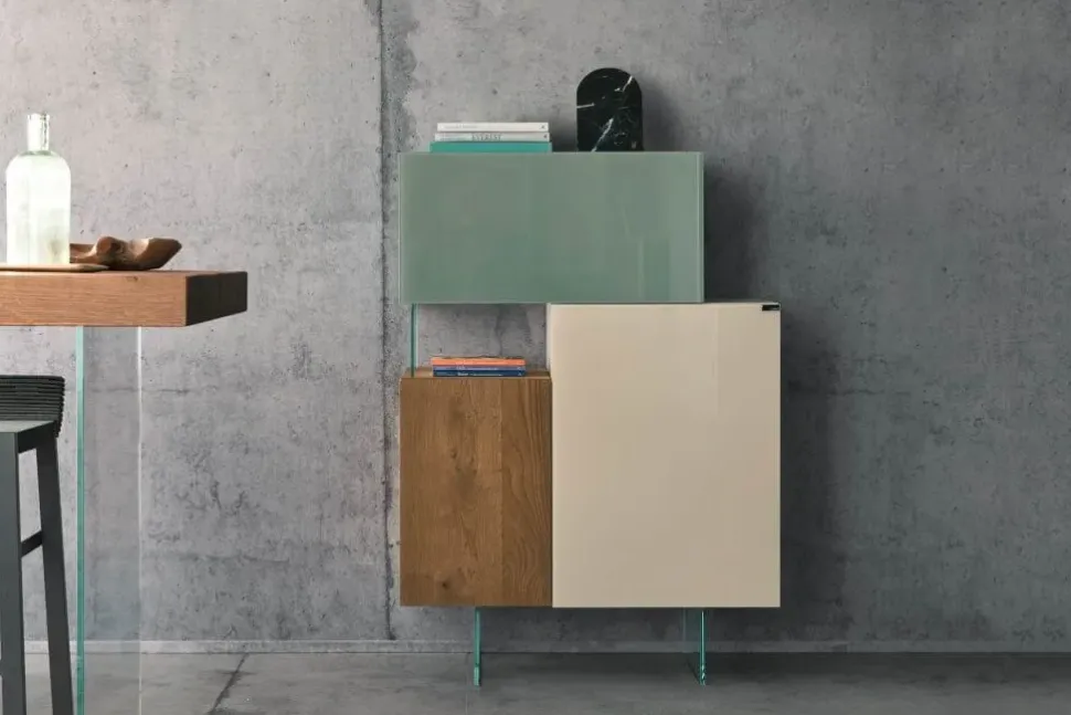 Madia in stile design Madia 0474 lago di Lago a prezzo scontato