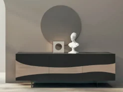 Madia in stile design Nilo di Fratelli mirandola a prezzo Outlet