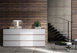 Madia in stile moderno 9864 di Giessegi a prezzo Outlet