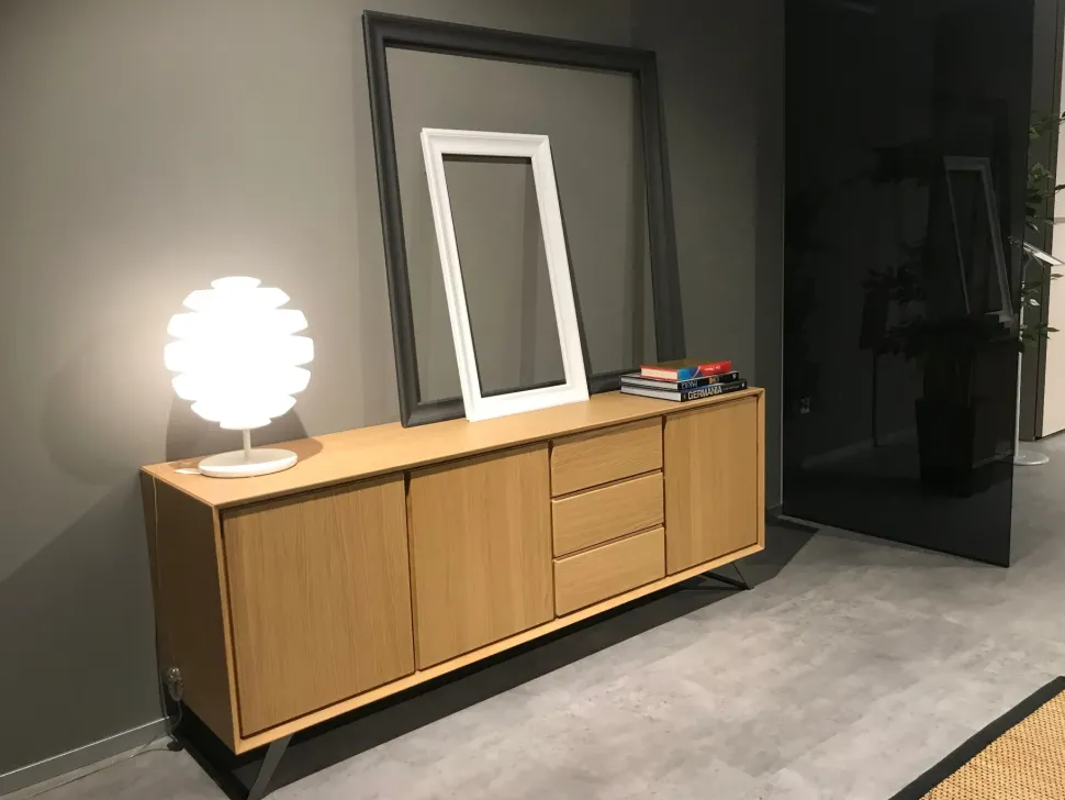 Madia in stile moderno Alta corte in legno Offerta Outlet