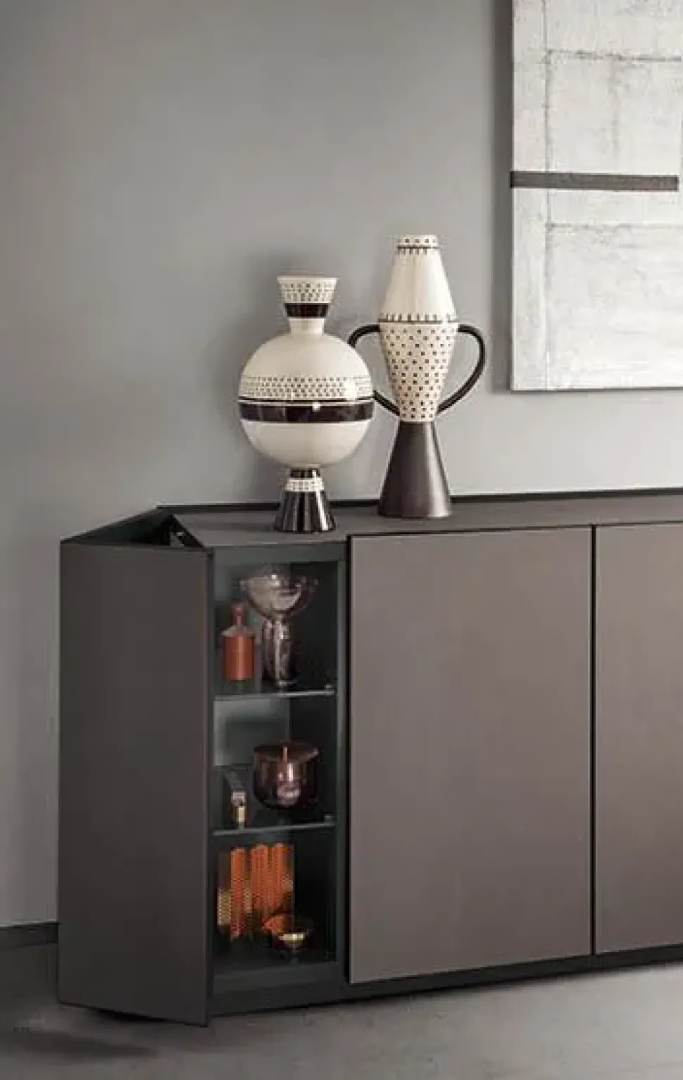 Madia in stile moderno Cornice di Pianca a prezzo scontato