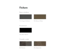 Madia in stile moderno Coral di Tonin casa in Offerta Outlet