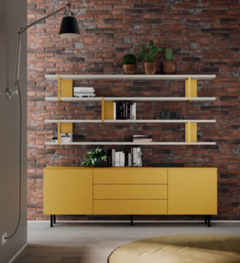 Madia in stile moderno Madia light 7.1 di Orme in Offerta Outlet