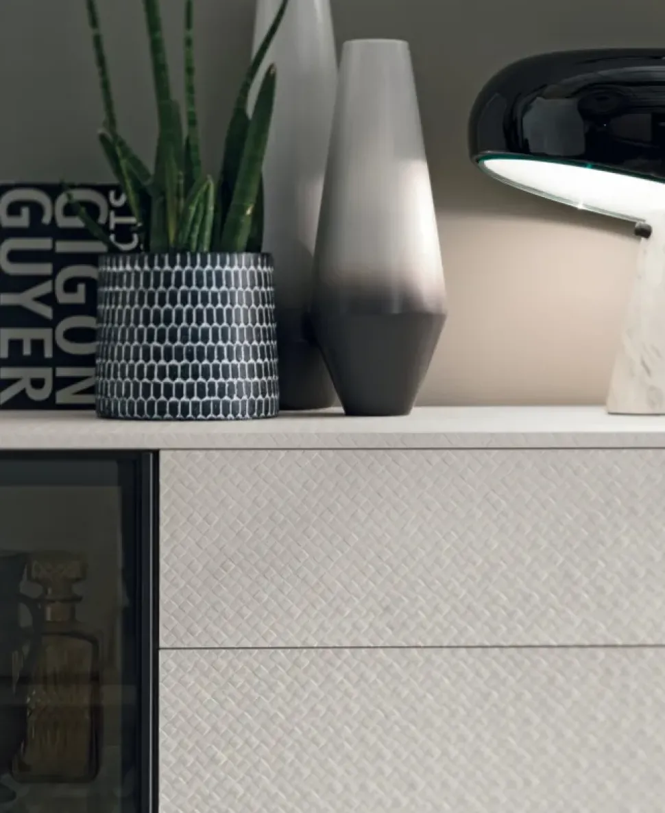 Madia in stile moderno Metropolis a03 di Tomasella a prezzo scontato