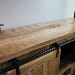 Madia in stile moderno Mobile newport 5 cassetti 2 ante scorrevoli di Outlet etnico a prezzo scontato