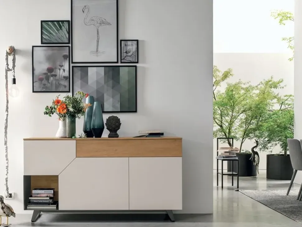 Madia in stile moderno Remix x02 di Tomasella in Offerta Outlet