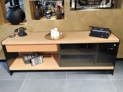 Madia in stile moderno River di Nature design a prezzo Outlet