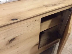 Madia in stile moderno Rovere cz900/3 di Artigianale a prezzo Outlet