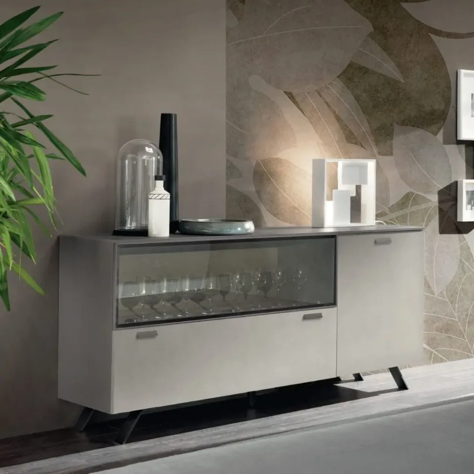 Madia Madia mod.abaco in promo-sconto del 40% di Gierre mobili in stile moderno scontata -46%