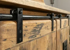 Madia Madiam credenza newport jupiter maxi ante scorrevole e cassetti in stile moderno di Outlet etnico in Offerta Outlet