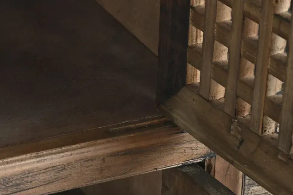 Madia modello Credenza legno naturale 153 di Outlet etnico a PREZZI OUTLET