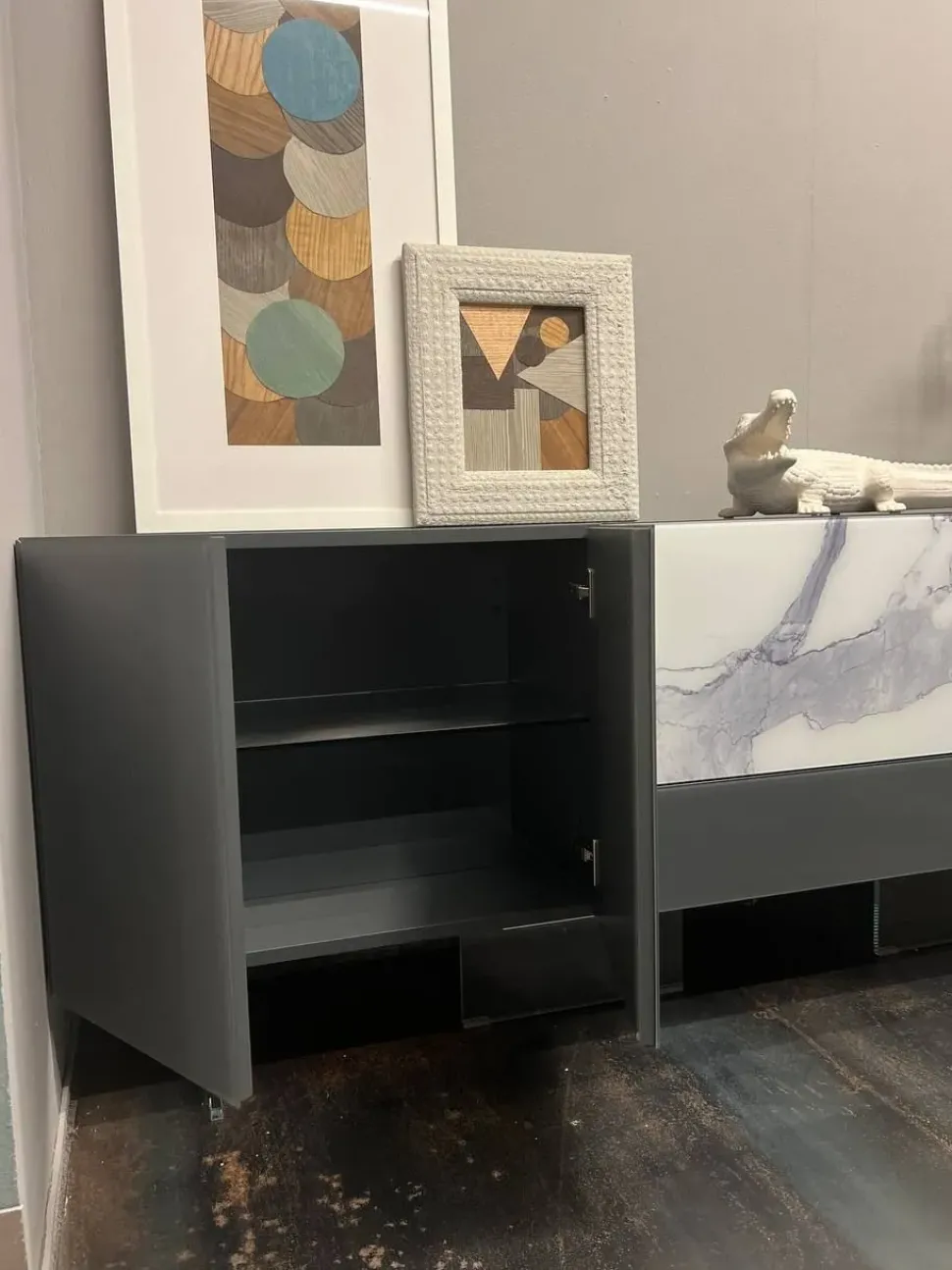 Madia modello 36e8 xglass di Lago a PREZZI OUTLET