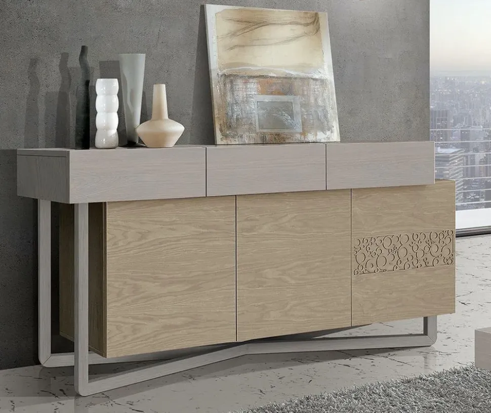 Madia modello Madia artigianale 3 ante di Collezione esclusiva a PREZZI OUTLET